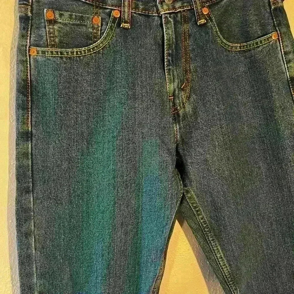 Levi’s 505 Sit A The Waist Straight Leg Jeans Size W29x 34 NWT - Picture 7 of 9